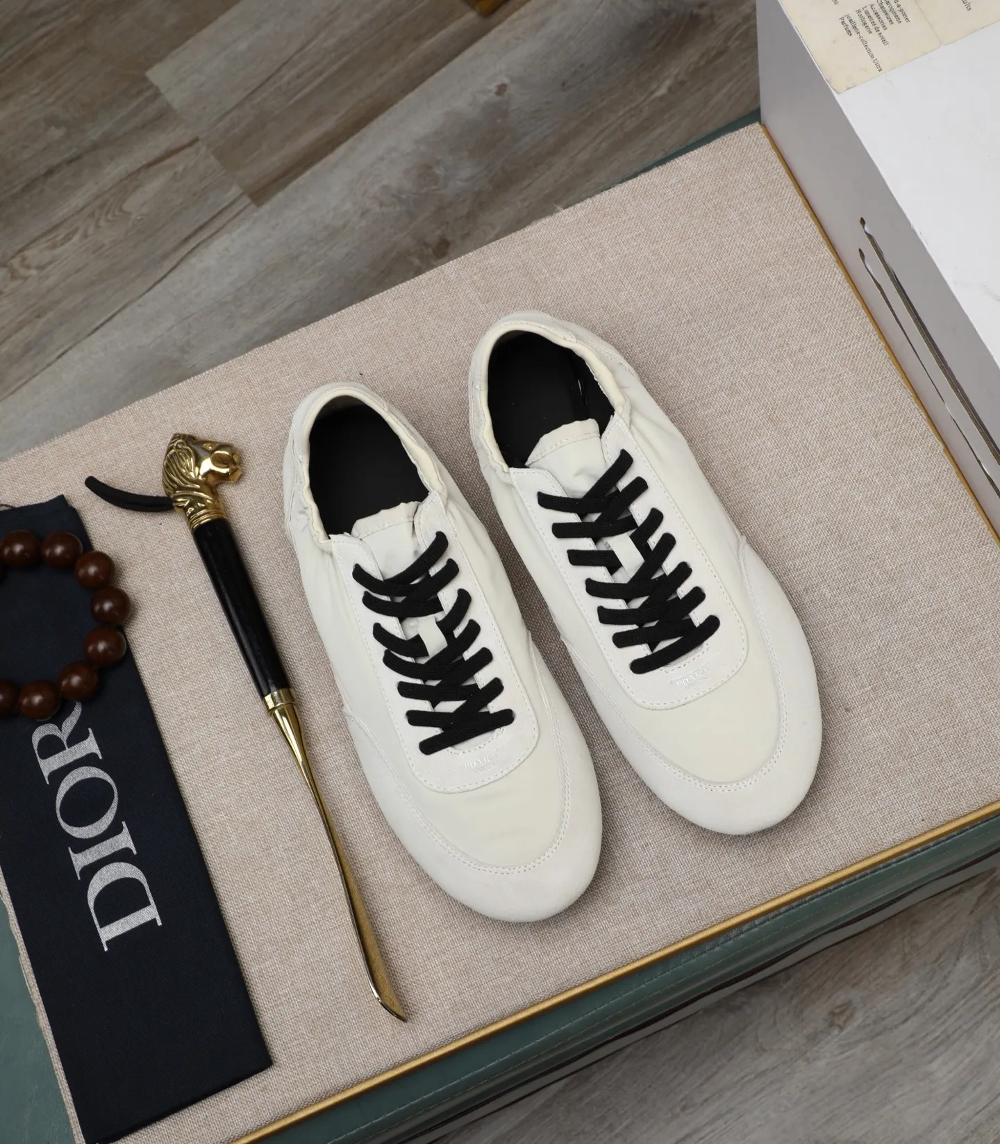Men's shoes 💰460 [PRADA] Popular items in men's shoe counters, synchronized with the official website, high-quality shipments ✔️Original cowhide + cowhide lining, 1🆚1 replica, original original outsole, 38-45 (customized for 45, non-refundable)